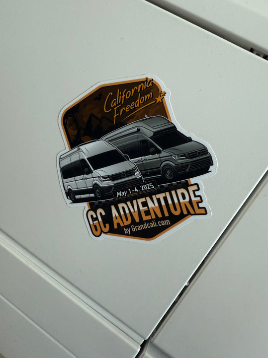 GC Adventure 01 - 04.05.25 Sticker