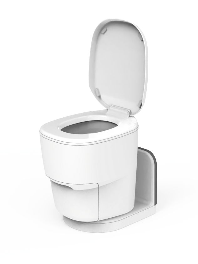 Clesana C1 – wasserlose Toilette für den VW Grand California