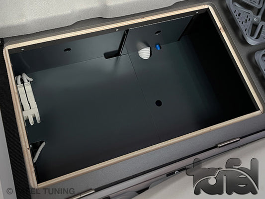 Stauraumerweiterung über dem Wassertank - Grand California