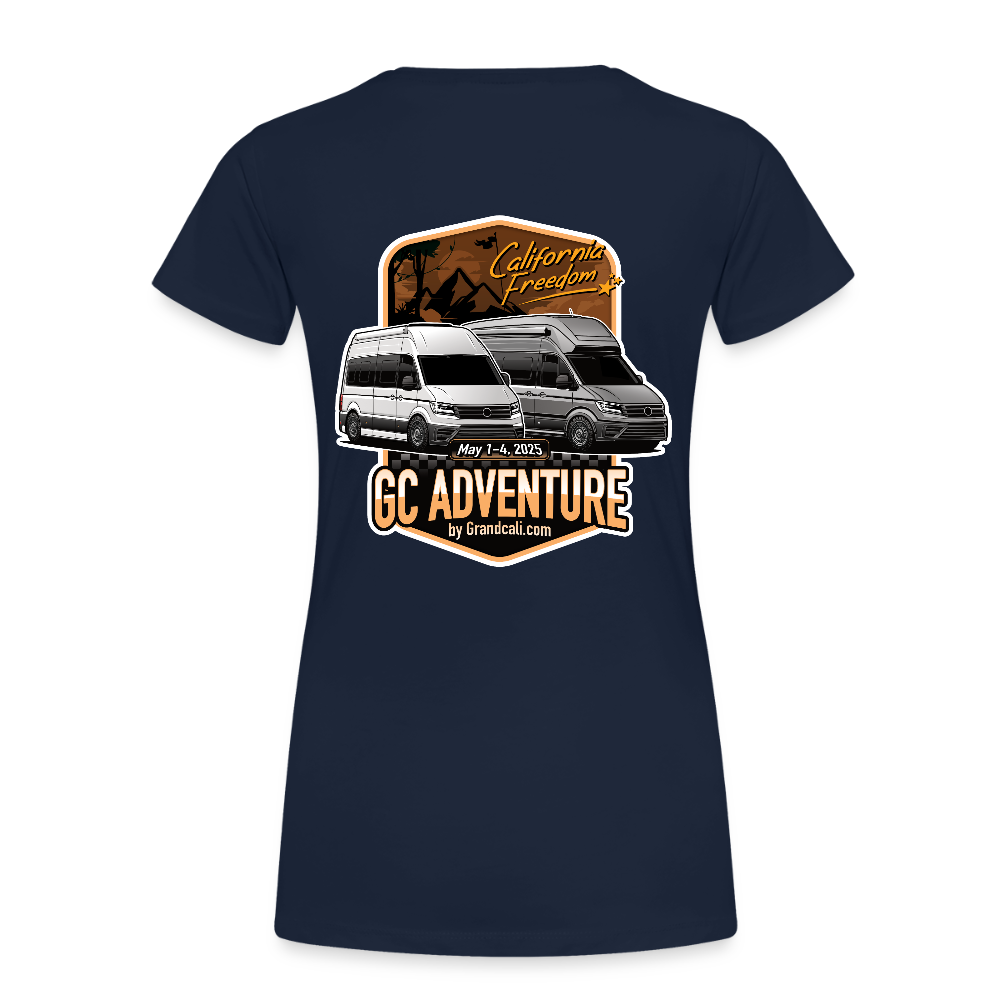 GC Adventure Frauen T-Shirt - Navy