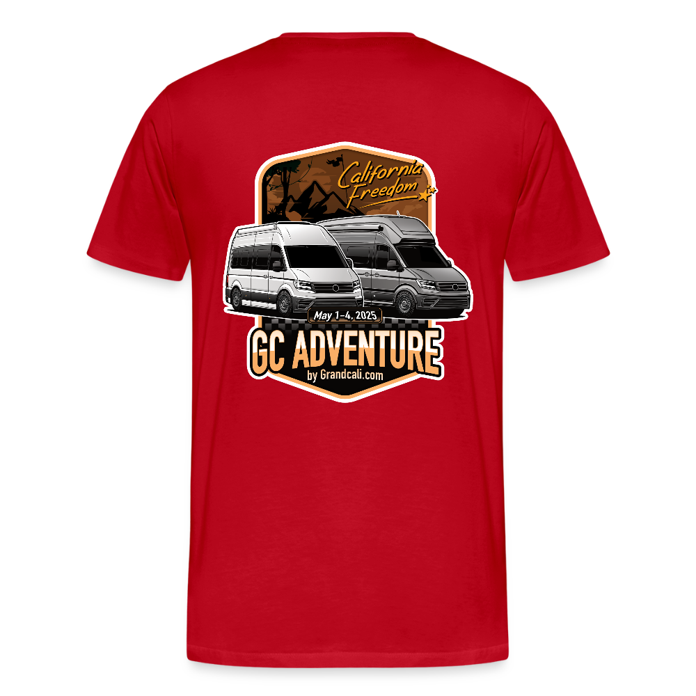 GC Adventure Männer T-Shirt - Rot