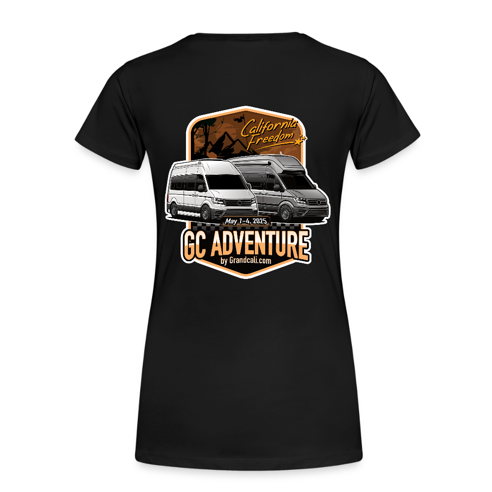 GC Adventure Frauen T-Shirt - Schwarz