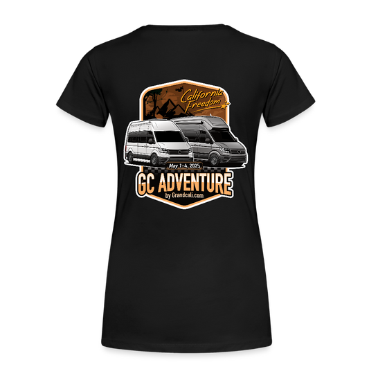 GC Adventure Frauen T-Shirt - Schwarz
