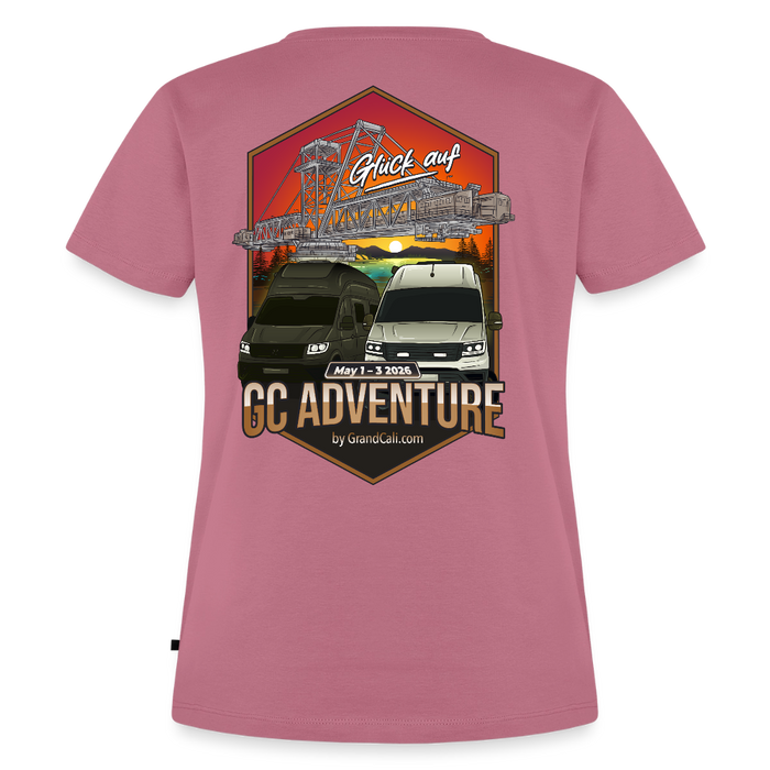 Dein offizielles Damen Shirt zum 2. GC Adventure Treffen 2026 - Mauve