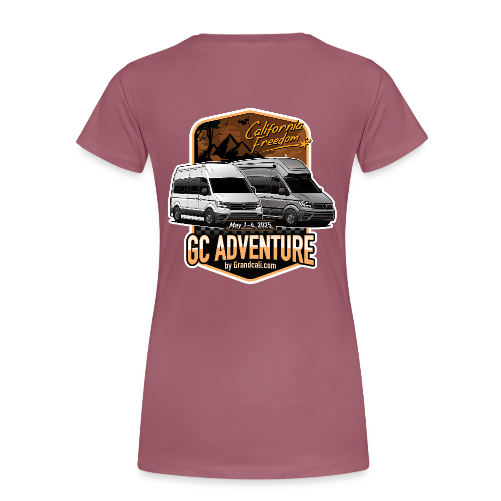 GC Adventure Frauen T-Shirt - Malve