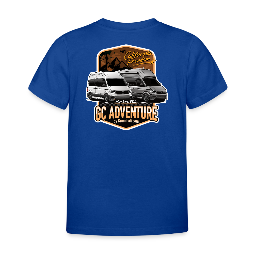 GC Adventure Kinder T-Shirt - Royalblau