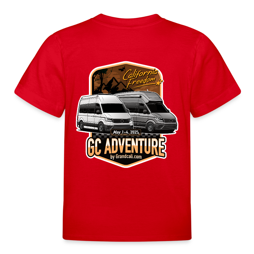 GC Adventure Teenager T-Shirt - Rot
