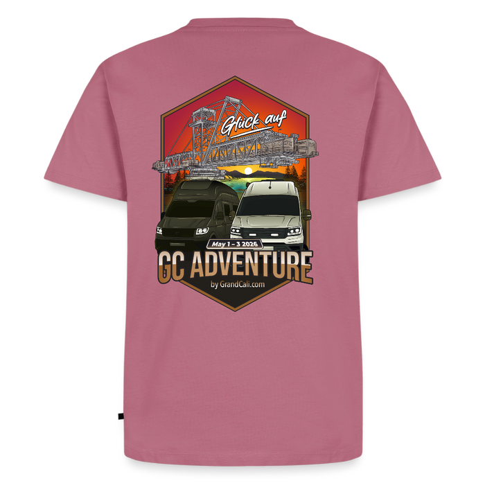 Dein offizielles Herren Shirt zum 2. GC Adventure Treffen 2026 - Mauve