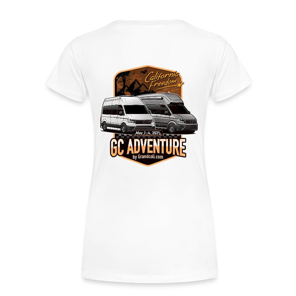 GC Adventure Frauen T-Shirt - Weiß