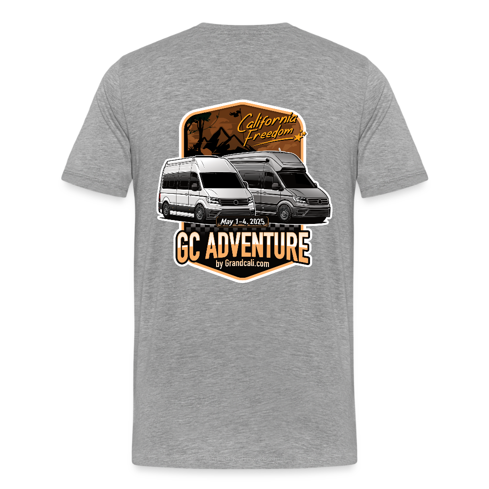 GC Adventure Männer T-Shirt - Grau meliert
