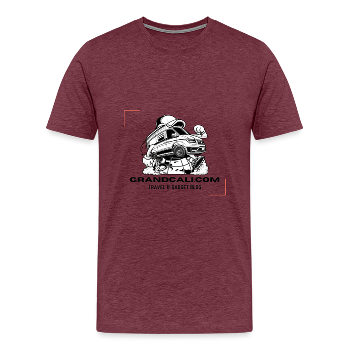 Merch Shop - Bordeauxrot meliert