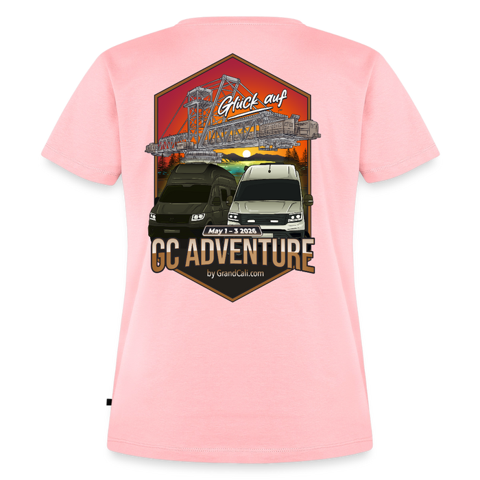 Dein offizielles Damen Shirt zum 2. GC Adventure Treffen 2026 - Rosa