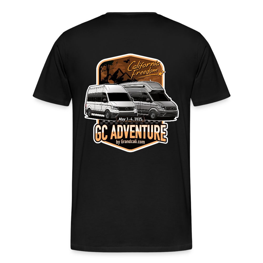 GC Adventure Männer T-Shirt - Schwarz