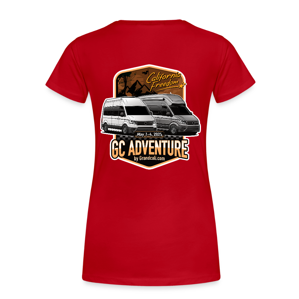 GC Adventure Frauen T-Shirt - Rot