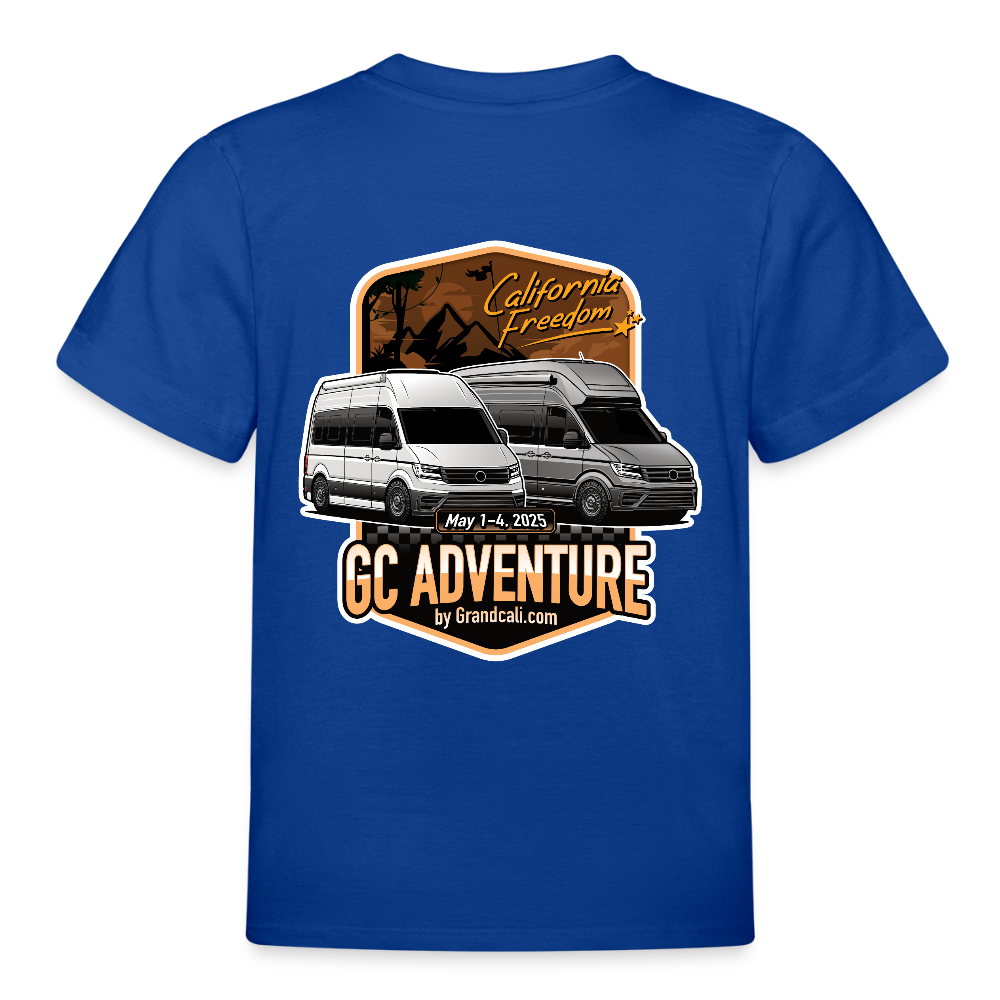 GC Adventure Teenager T-Shirt - Royalblau