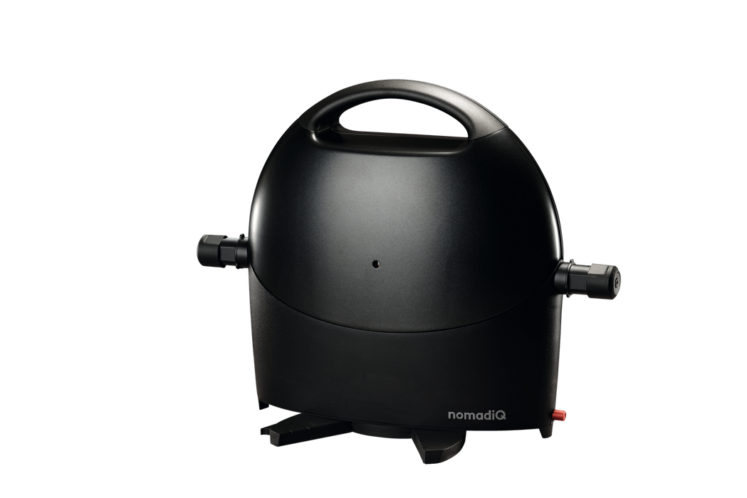 nomadiQ Gasgrill 3.0 zusammengeklappt mit Tragegriff