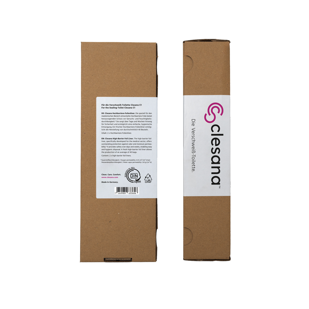 Clesana Bio Hochbarriere-Folienliner