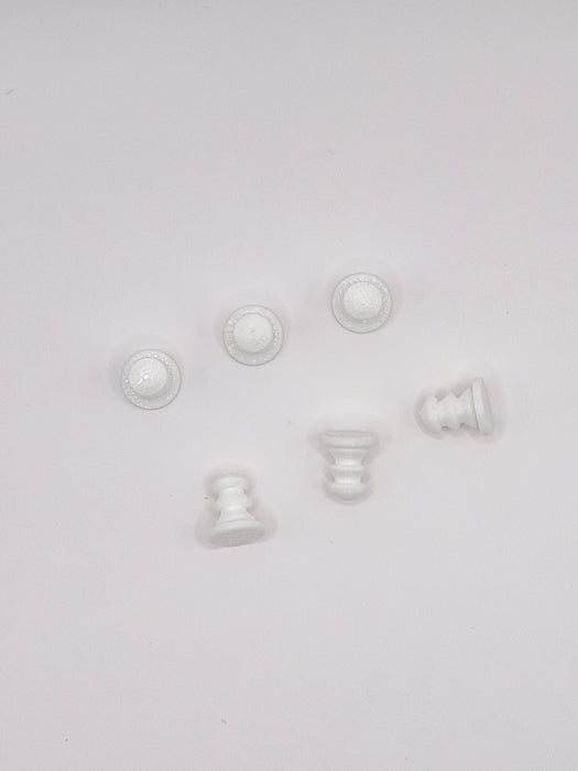 6er Pack Badezimmer Türpuffer für VW Grand California, 3D Druck aus TPU