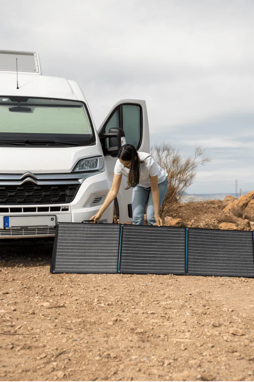 Supervolt SV-SUN250 Faltbare Solartasche 250W Mono-Kristallin