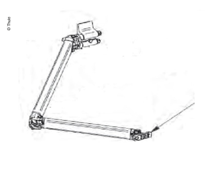 Verbinder Führungsschiene (2 Stück) – Thule Omnistor 5200 Markise V…– ZM Camping
