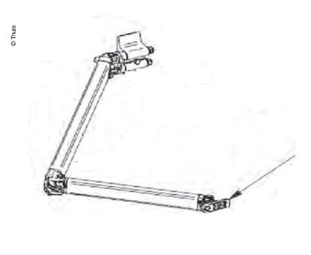 Verbinder Führungsschiene (2 Stück) – Thule Omnistor 5200 Markise VW Grand California