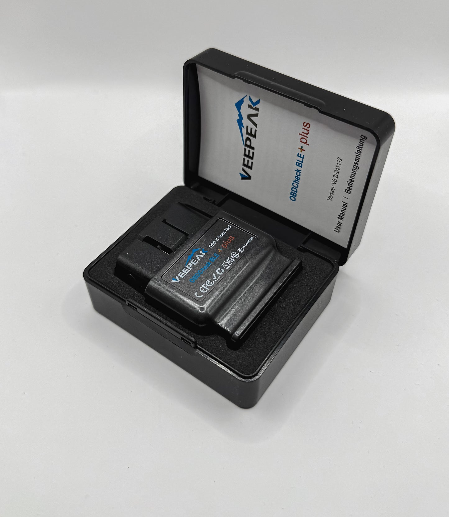 Veepeak OBDCheck BLE Bluetooth 4.0 OBD II Diagnosegerät Auto Diagnose Codeleser Veepeak OBDCheck BLE Bluetooth 4.0 OBD II Diagnosegerät Auto Diagnose Codeleser