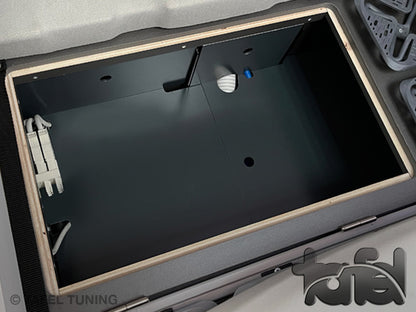 Stauraumerweiterung über dem Wassertank - Grand California