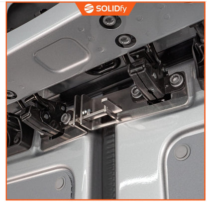 SOLIDfy® - Hecktürverriegelung für VW Crafter II 2 und MAN TGE ab 2017 | Hecktür Einbruchschutz Wohnmobil Camping