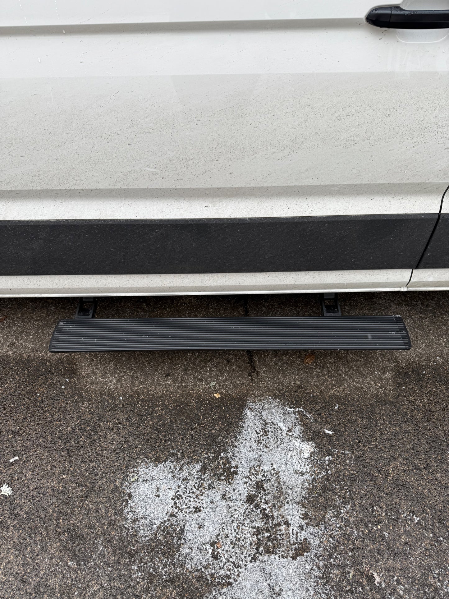 AlphaDynamik Serie ETB | Seitliche Schwenk-Trittstufe für Grand California