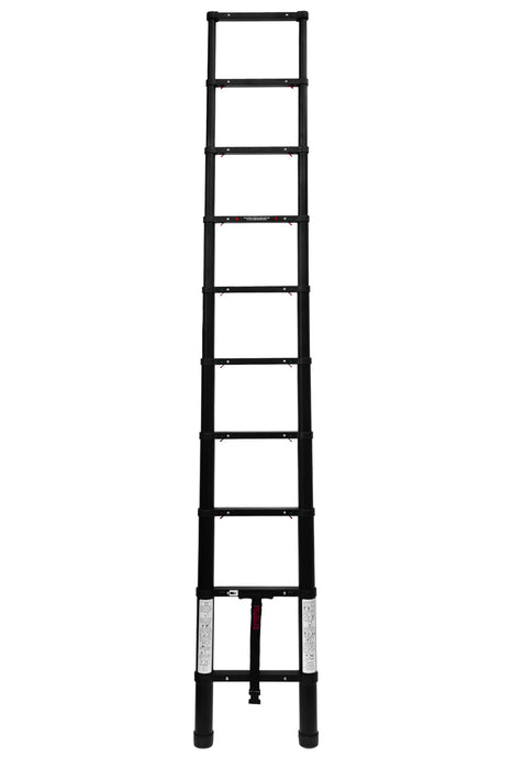 2.9 m telescopic ladder incl. Leitertec system