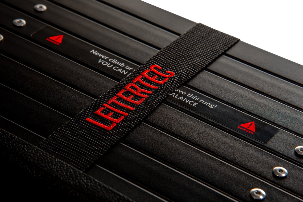 2.9 m telescopic ladder incl. Leitertec system