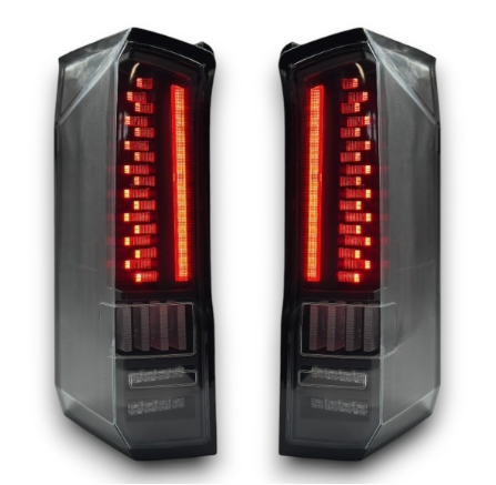 Full-LED taillights with dynamic indicators for VW Crafter, MAN TGE (from 2016)