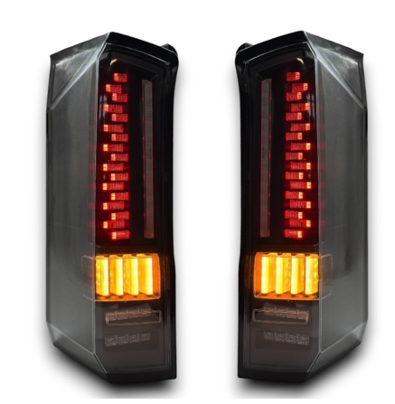 Full-LED taillights with dynamic indicators for VW Crafter, MAN TGE (from 2016)