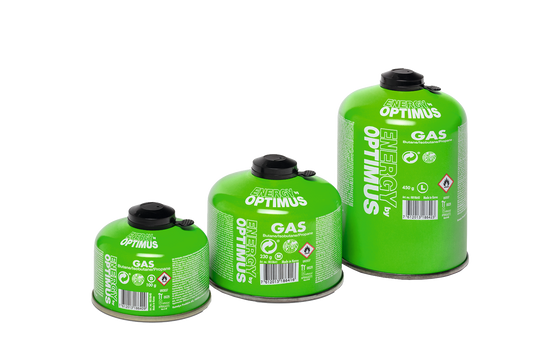 Optimus Gaskartuschen – zuverlässig in jeder Größe